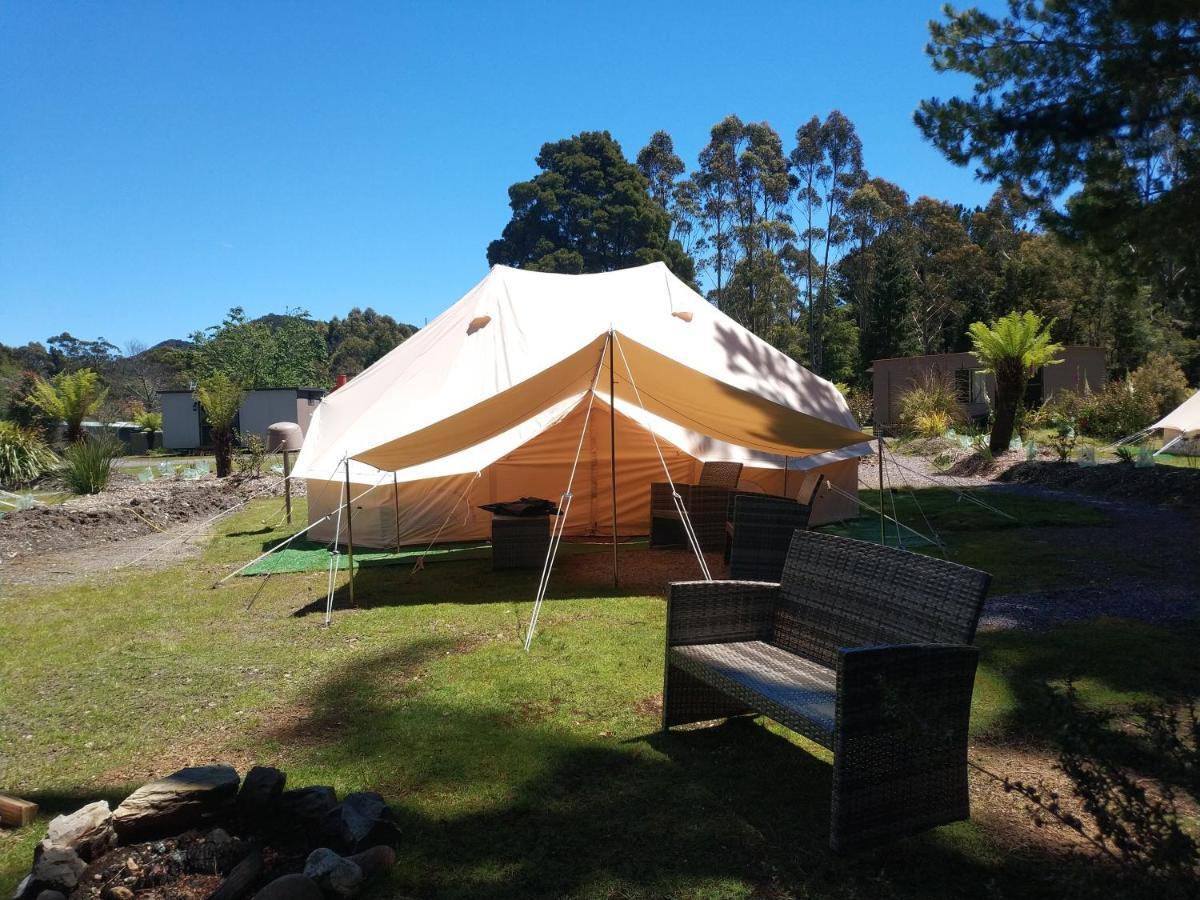 Glamping At Zeehan Bush Camp Eksteriør billede