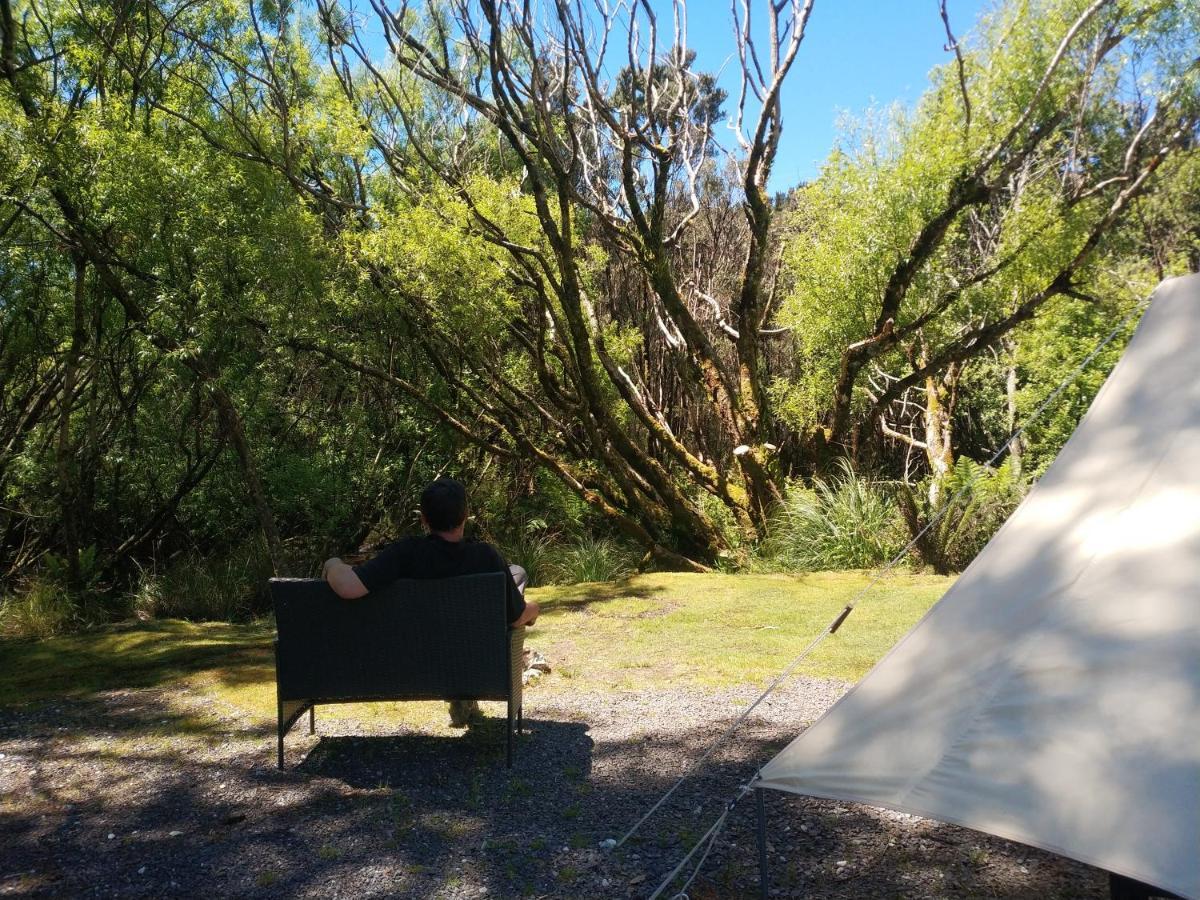 Glamping At Zeehan Bush Camp Eksteriør billede